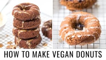 VIDEO: HOW TO MAKE VEGAN DONUTS | 2 different ways
