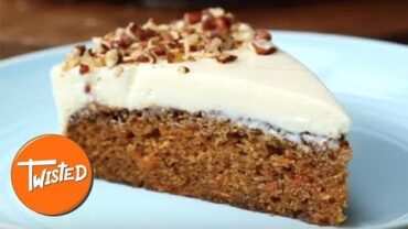 VIDEO: Homemade Carrot Cake Bottom Cheesecake | Twisted