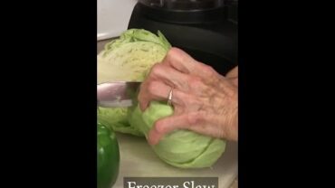 VIDEO: Freezer Slaw Recipe