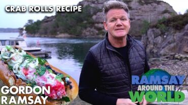 VIDEO: Gordon Ramsay’s Quick Grilled Crab Rolls Recipe