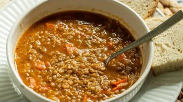 VIDEO: Greek Lentil Soup with Rice: Dad’s Fakes Recipe