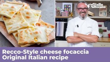VIDEO: RECCO-STYLE CHEESE FOCACCIA – Traditional Italian Recipe
