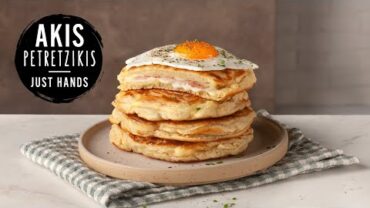 VIDEO: Savory Pancakes | Akis Petretzikis