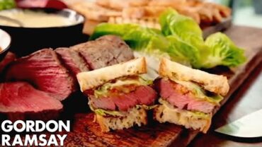 VIDEO: The Ultimate Steak Sandwich | Gordon Ramsay
