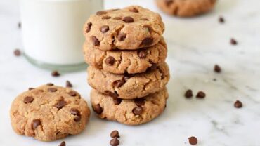 VIDEO: Healthy Peanut Butter Cookies Recipe (Keto, Vegan)