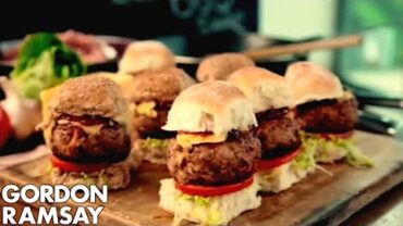 VIDEO: Smoky Pork Sliders with BBQ Sauce | Gordon Ramsay