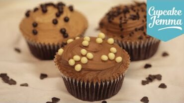 VIDEO: How to make Perfect Chocolate Buttercream | Cupcake Jemma