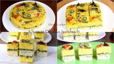 VIDEO: Instant Khaman Dhokla Sandwiches in Electric Multi Cooker Video Recipe | Bhavna’s Kitchen