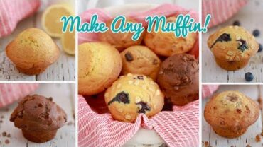 VIDEO: Crazy Muffins: One Muffin Recipe with Endless Flavor Variations!