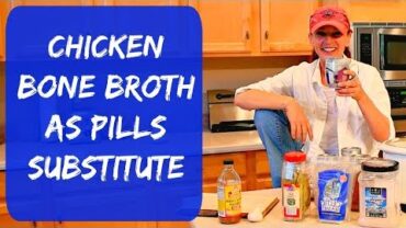 VIDEO: How To Make Bone Broth From Chicken Bones In A Slow Cooker – Benefits Of Chicken Bone Broth