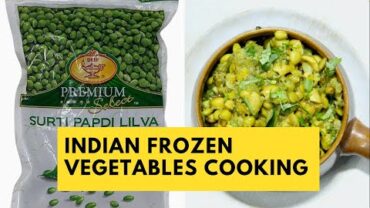VIDEO: Indian Frozen Vegetable Surti Papdi Lilva Vaal with Turiya or Turai Video Recipe | Bhavna’s Kitchen