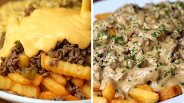 VIDEO: 8 Seriously Loaded Fries Recipes
