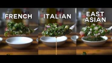 VIDEO: 3 Simple Herb Sauces to put on Anything