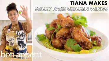 VIDEO: Tiana Makes Sticky Patis Chicken Wings | From the Home Kitchen | Bon Appétit