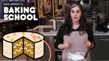 VIDEO: Claire Teaches You Cake Frosting (Lesson 3) | Baking School | Bon Appétit