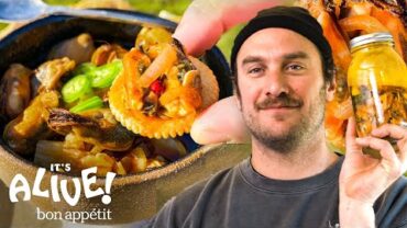 VIDEO: Brad Makes Pickled Mussels | It’s Alive | Bon Appétit