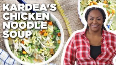 VIDEO: Kardea Brown’s Homestyle Chicken Noodle Soup ​| Delicious Miss Brown | Food Network