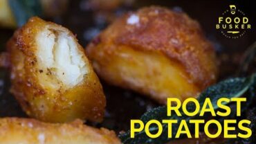 VIDEO: ROAST POTATOES | How to make ultra crisp roast potatoes | John Quilter