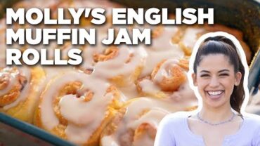 VIDEO: Molly Yeh’s English Muffin Jam Rolls | Girl Meets Farm | Food Network