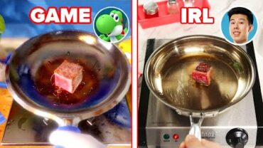 VIDEO: We Played A “Mario Party” Cooking Minigame In Real Life • Tasty