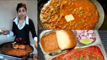 VIDEO: Bombay Tawa Pav bhaji Video Recipe – Street food by Bhavna