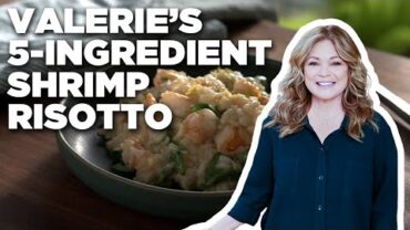 VIDEO: Valerie Bertinelli’s 5-Ingredient Shrimp Risotto | Food Network