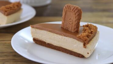 VIDEO: No-Bake Lotus Biscoff Cheesecake Recipe | Cookie Butter Cheesecake Recipe