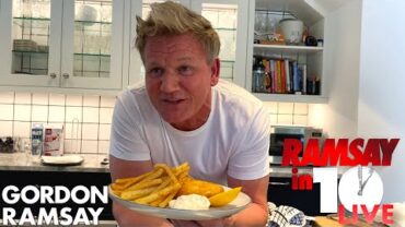 VIDEO: Gordon Ramsay Attempts To Make Fish & Chips at Home in 10 Minutes | Ramsay in 10