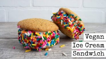 VIDEO: Vegan Ice Cream Sandwich | Sugar Cookies