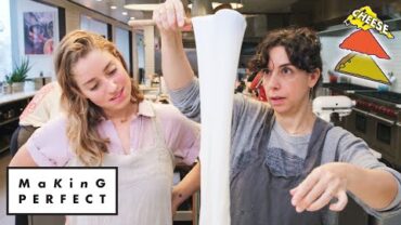 VIDEO: Carla and Molly Try to Make the Perfect Pizza Cheese | Making Perfect: Episode 3 | Bon Appétit