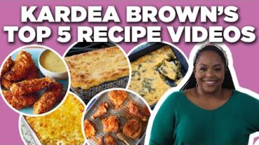 VIDEO: Top 5 Kardea Brown Recipe Videos | Delicious Miss Brown | Food Network