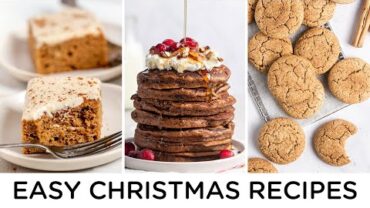 VIDEO: EASY CHRISTMAS RECIPES 🎄 gluten-free holiday treats!