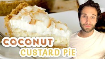 VIDEO: Creamy Coconut Custard Pie | Everything From Scratch!! | Southern Living From Home