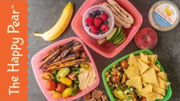 VIDEO: Healthy Lunchbox Ideas 3 Ways | THE HAPPY PEAR