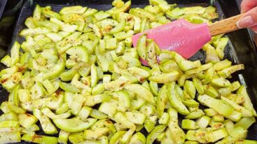 VIDEO: Sie werden die Zucchini nicht mehr braten! Leckere Zucchini im Ofen! Gesunde rezepte