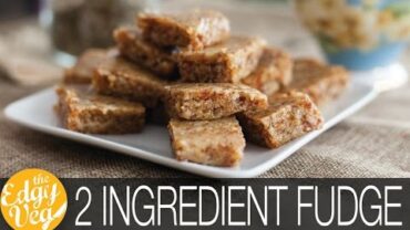 VIDEO: Vegan Fudge Recipe | Collab w/ Jenny Mustard | Easy Vegan Dessert |The Edgy Veg