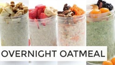 VIDEO: How To Make Overnight Oatmeal | 4 MORE Easy Healthy Recipes