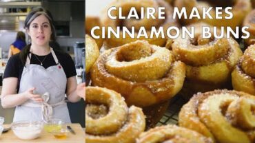 VIDEO: Claire Makes a More Sophisticated Cinnamon Bun | From the Test Kitchen | Bon Appétit