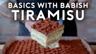 VIDEO: Tiramisu | Basics with Babish
