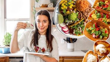 VIDEO: Eating ONLY tacos for a day 🌮 (delicious + vegan)