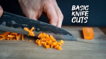 VIDEO: 5 Vegetables Cuts You Should Know (+ 3 you don’t)