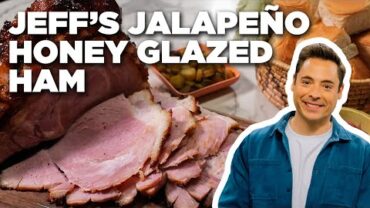 VIDEO: Jeff Mauro’s Jalapeño Honey Glazed Ham | The Kitchen | Food Network