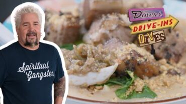 VIDEO: Guy Fieri Tries Kare Kare | Diners, Drive-Ins and Dives | Food Network