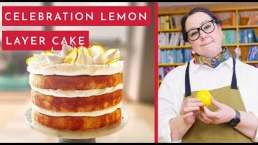 VIDEO: Lemon and Labneh Mascarpone Layer Cake | Ottolenghi 20