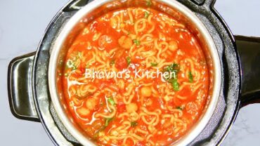 VIDEO: How to Instant Pot Chickpea Noodles Soup Video Recipe | Bhavna’s Kitchen