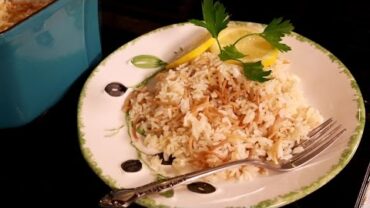 VIDEO: Mediterranean Rice Pilaf with Vermicelli