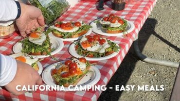 VIDEO: Easy Camping Meals ⛺️ 🥑