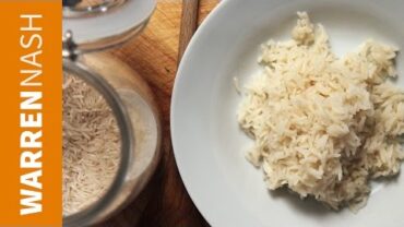 VIDEO: How to cook Rice perfectly – 60 second Vid – Cooking tips by Warren Nash