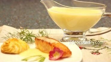 VIDEO: Beurre Blanc – Classic French Sauce Recipe by Video Culinary