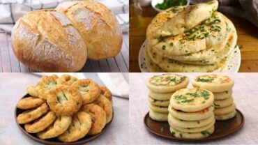 VIDEO: 4 Ways to make bread to try at least once!